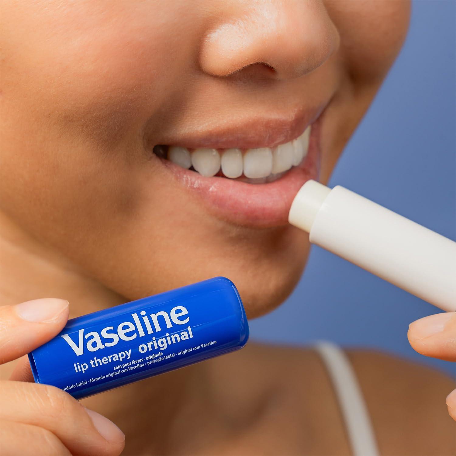 Bálsamo Labial Hidratante Vaseline Lip Therapy 8-Pack 4.5g