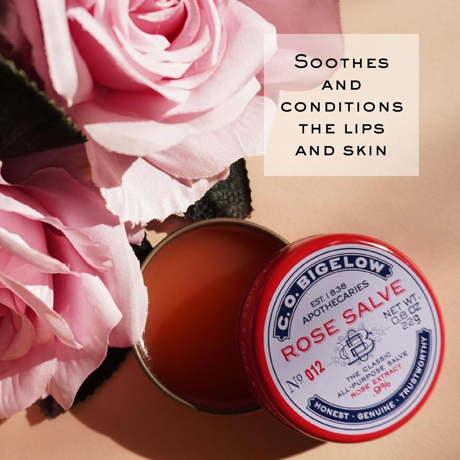 Set de 3 Latas de Salve Labial C.O. Bigelow - Rosa Multiusos 22.68 g