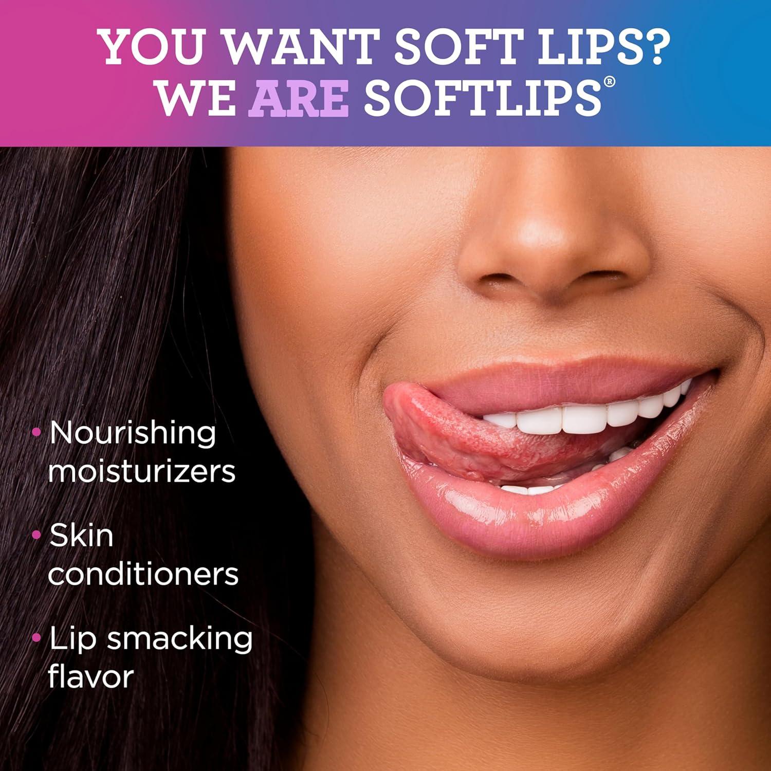 Bálsamo Labial Hidratante Softlips Sabor Clásico 1 Unidad