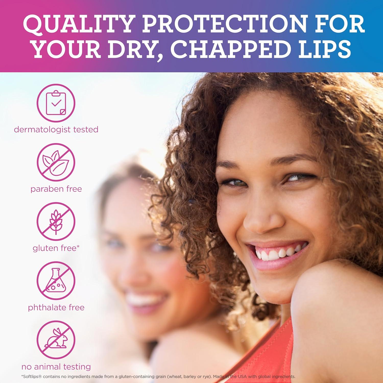 Bálsamo Labial Hidratante Softlips Sabor Clásico 1 Unidad