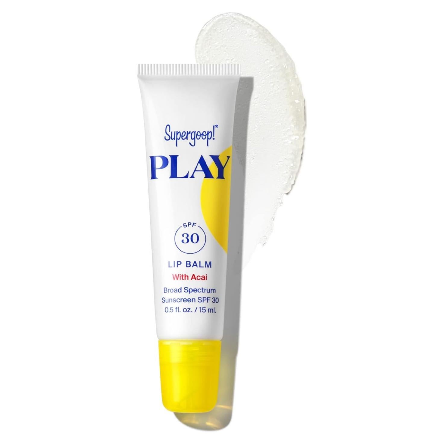 Bálsamo Labial Supergoop! PLAY Acai 14.79 ml SPF 30 Hidratante