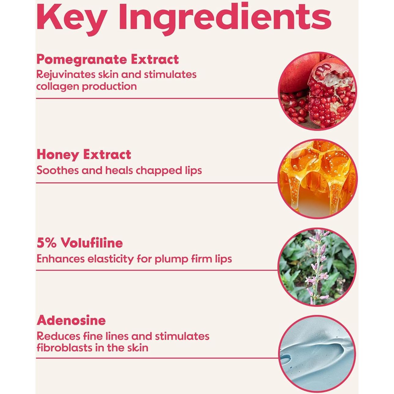 Bálsamo Labial Coreano FRUDIA Granada 3 en 1 Hidratante