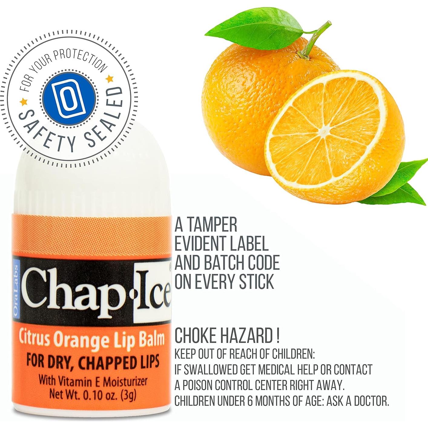 Bálsamo Labial Chap-Ice Mini 50 Barritas Sabores Variados