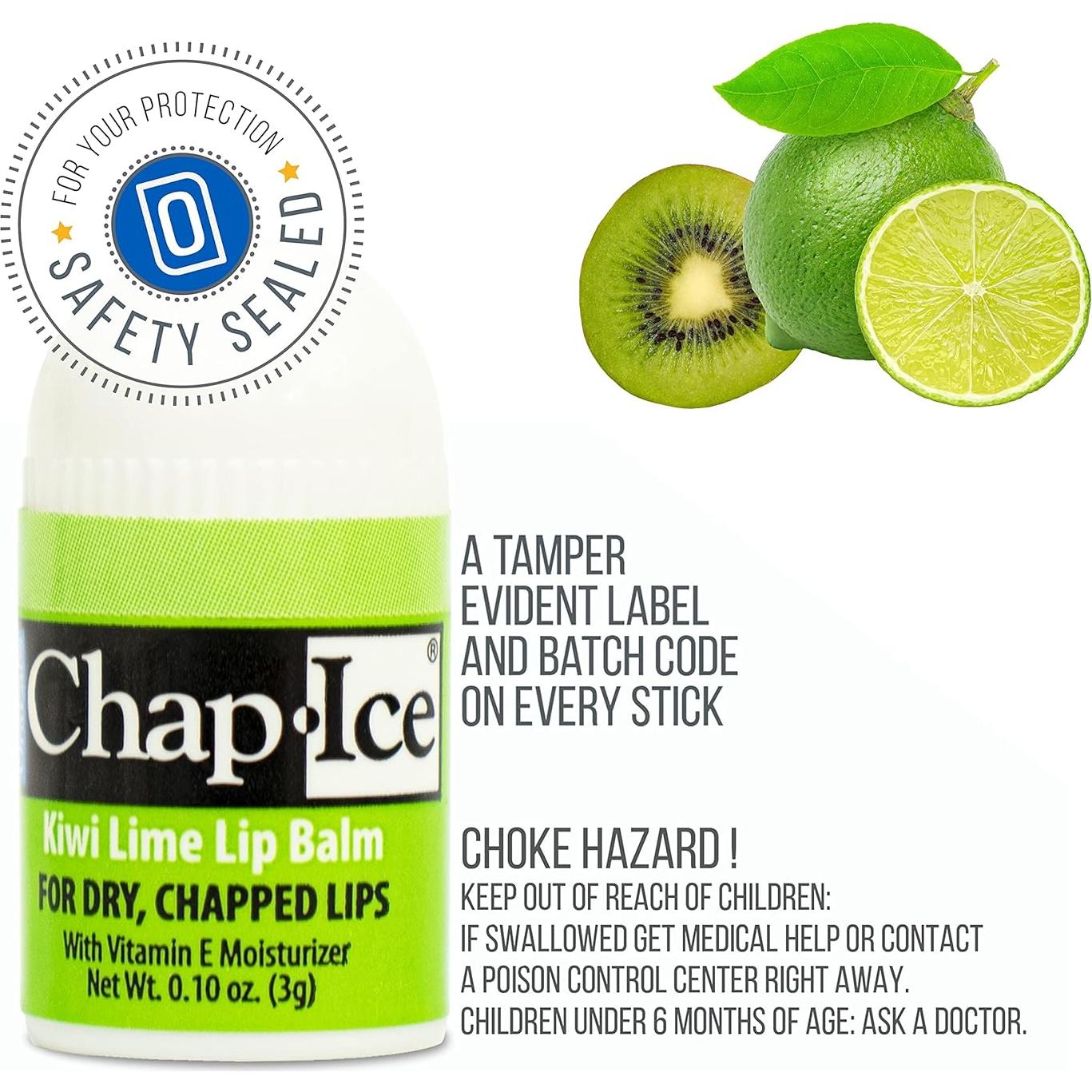 Bálsamo Labial Chap-Ice Mini 50 Barritas Sabores Variados