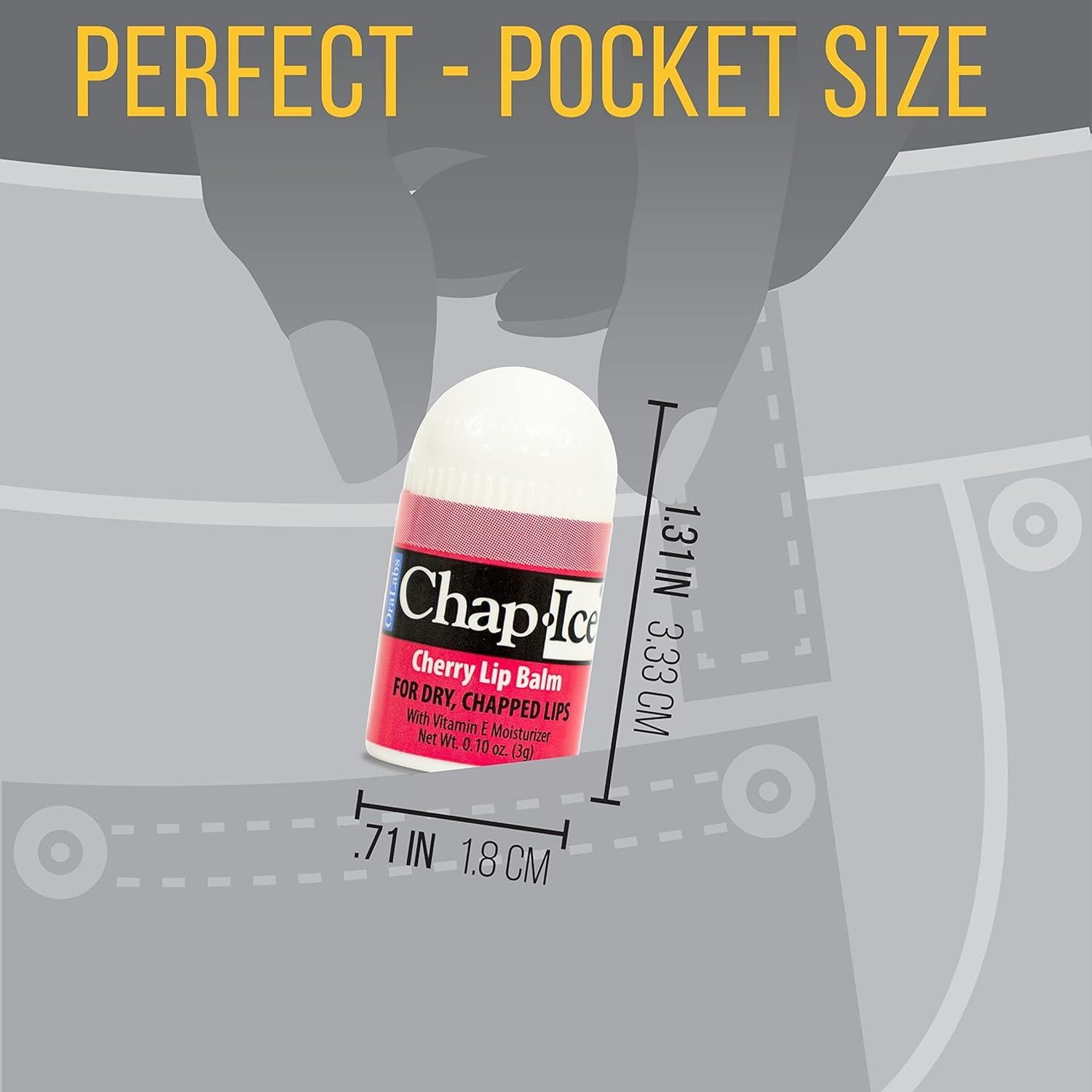 Bálsamo Labial Chap-Ice Mini 50 Barritas Sabores Variados