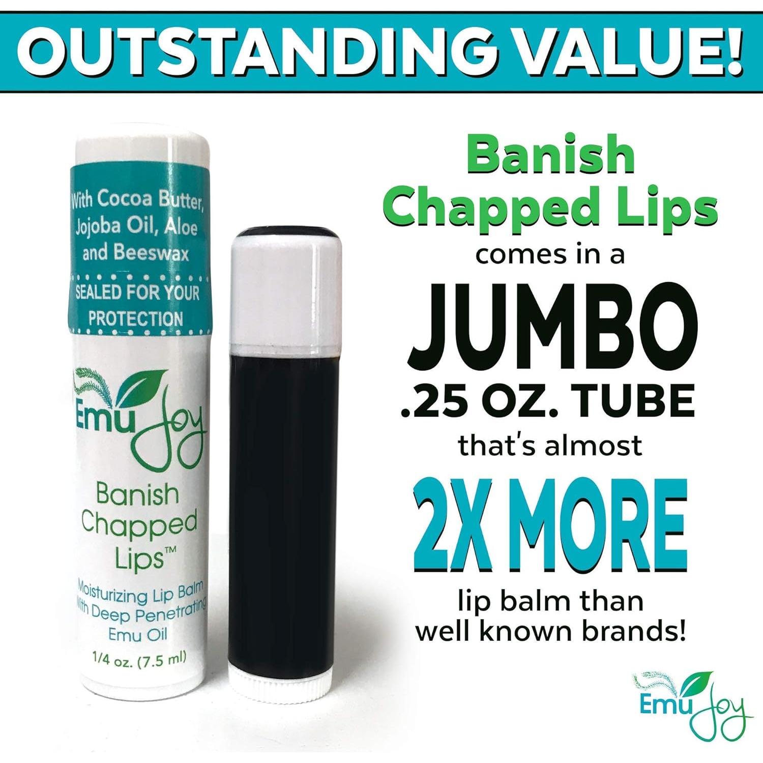 Bálsamo Labial Natural Emu Joy 7g Hidratante Sin Sabor