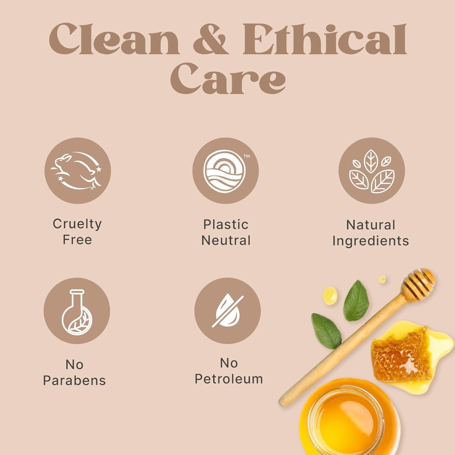 Bálsamo Labial Orgánico Beauty by Earth - Paquete de 4 Sin Sabor