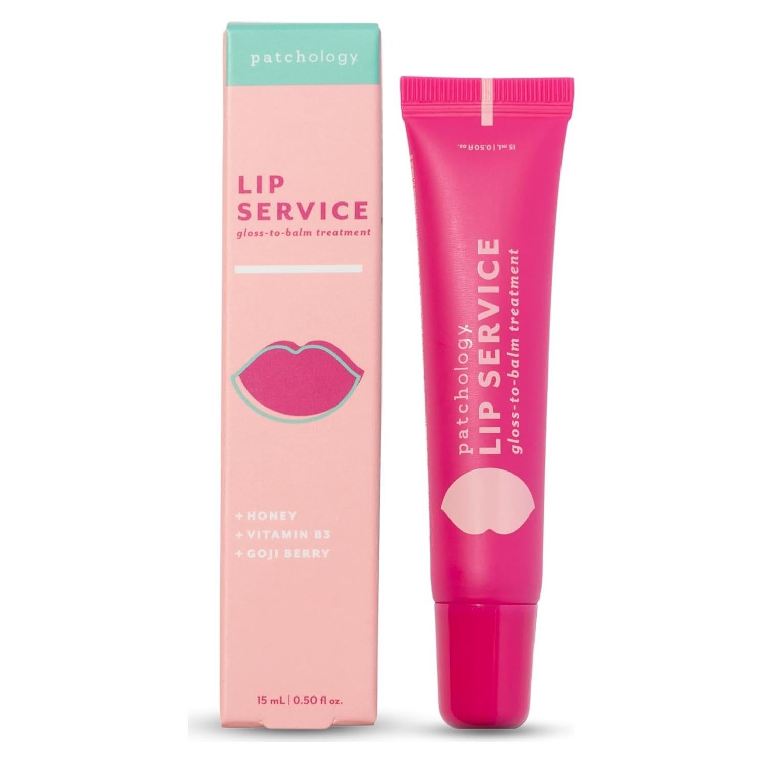 Gloss de Labios Hidratante Patchology 15ml - Brillo Claro con Aloe y Miel