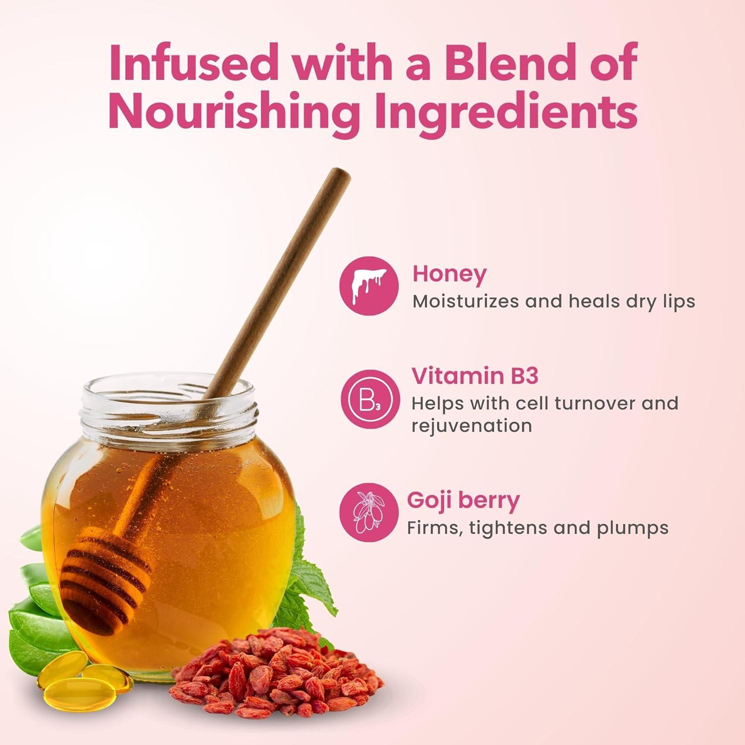 Gloss de Labios Hidratante Patchology 15ml - Brillo Claro con Aloe y Miel