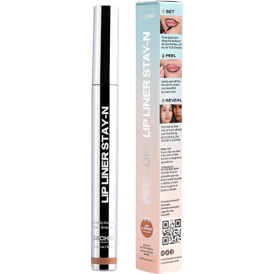 Lápiz Labial Sacheu Stay-N Tinte Pelable 3.54 ml p-INKED