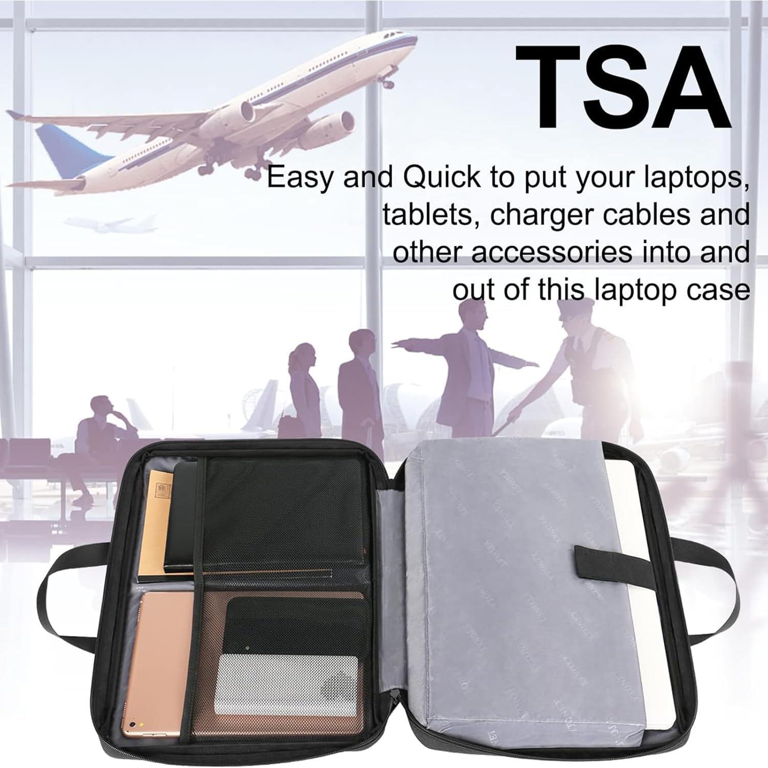 Funda para Laptop Ytonet 13.3" Resistente al Agua Negra