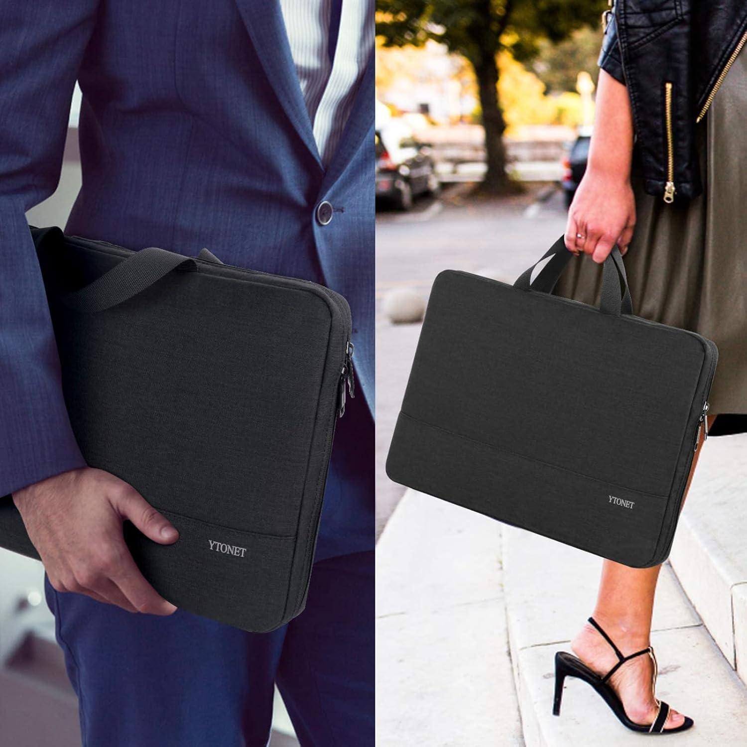 Funda para Laptop Ytonet 13.3" Resistente al Agua Negra