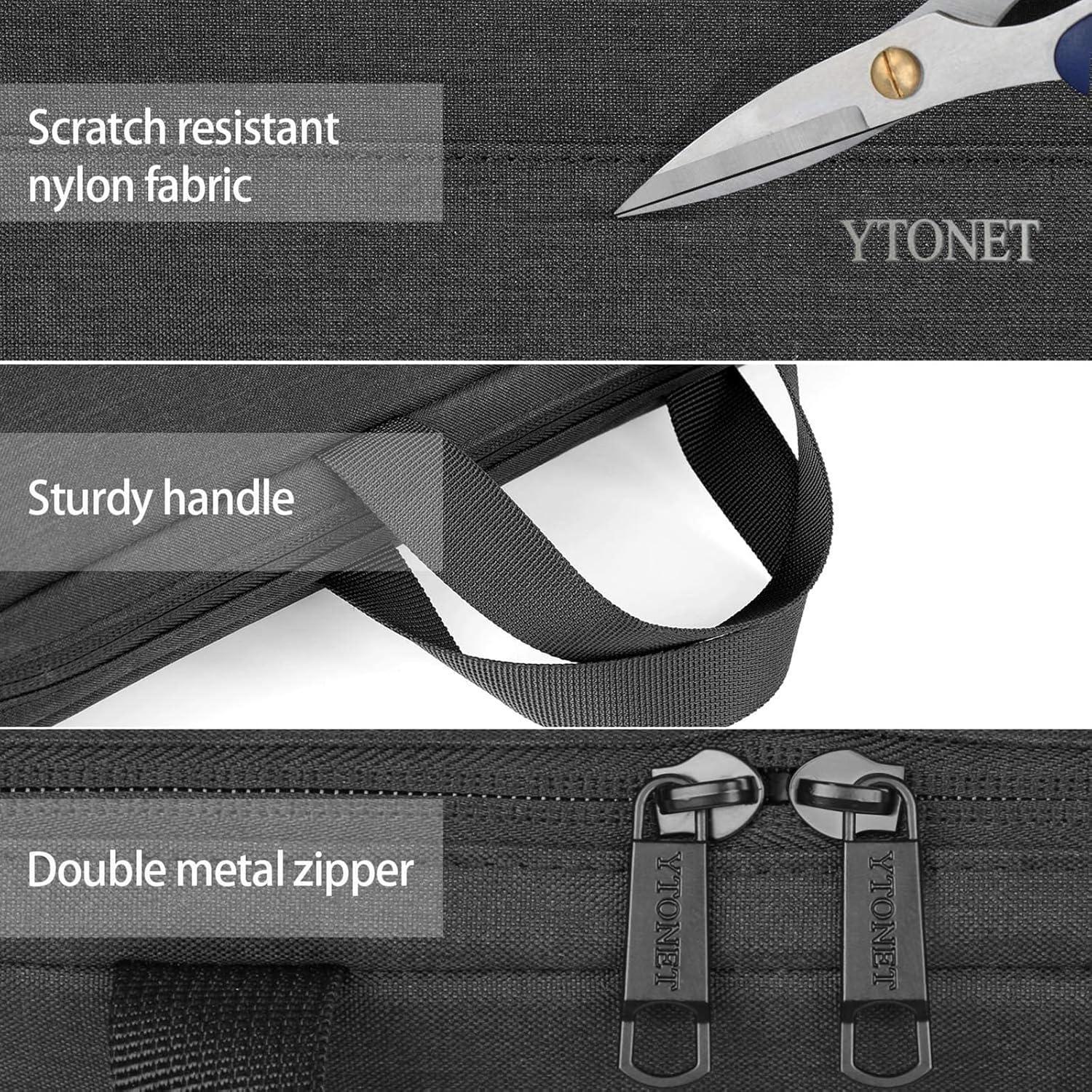 Funda para Laptop Ytonet 13.3" Resistente al Agua Negra