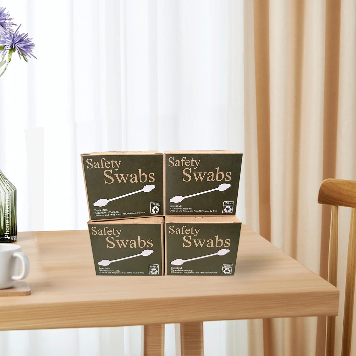 Bastoncillos de Algodón de Seguridad Quanzhou 216pcs Biodegradables