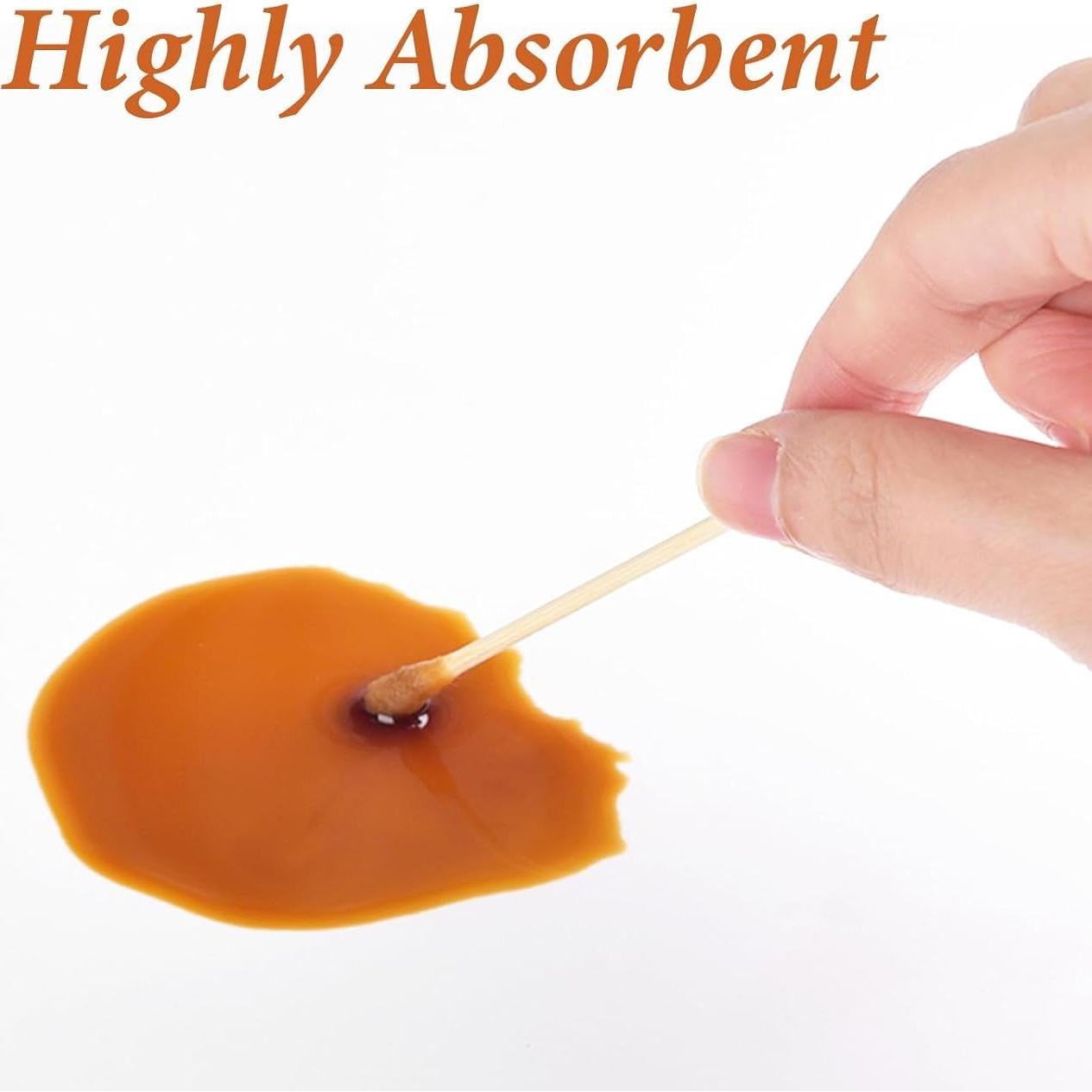 Hisopos de Algodón Ecológicos Egaageoi - 1000 Unidades Doble Punta