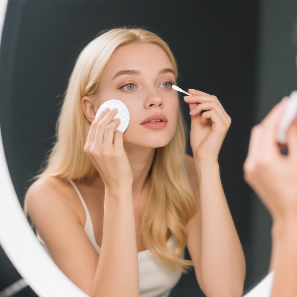 Hisopos de Algodón Ecológicos Egaageoi - 1000 Unidades Doble Punta