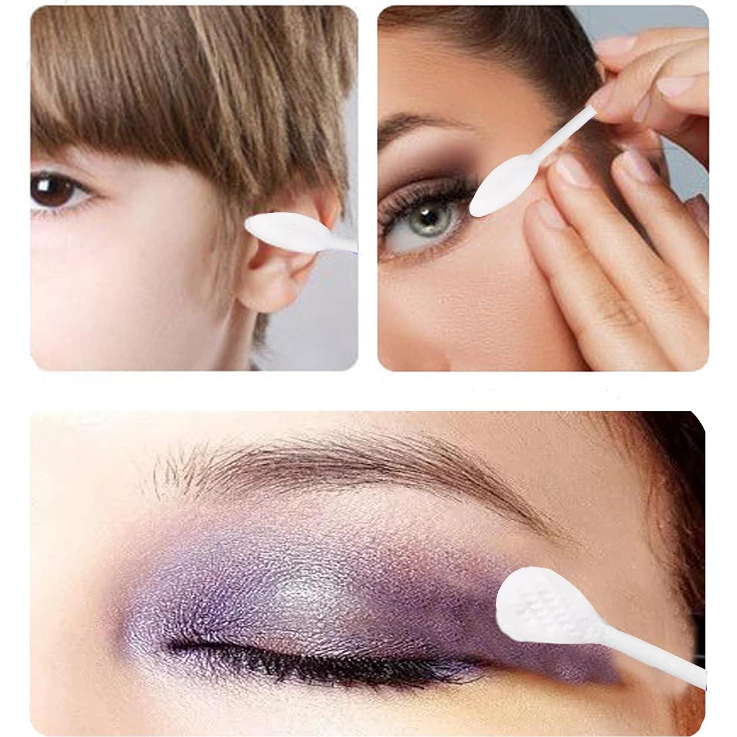 Bastoncillos de Algodón XL 375pcs - Aplicadores de Maquillaje