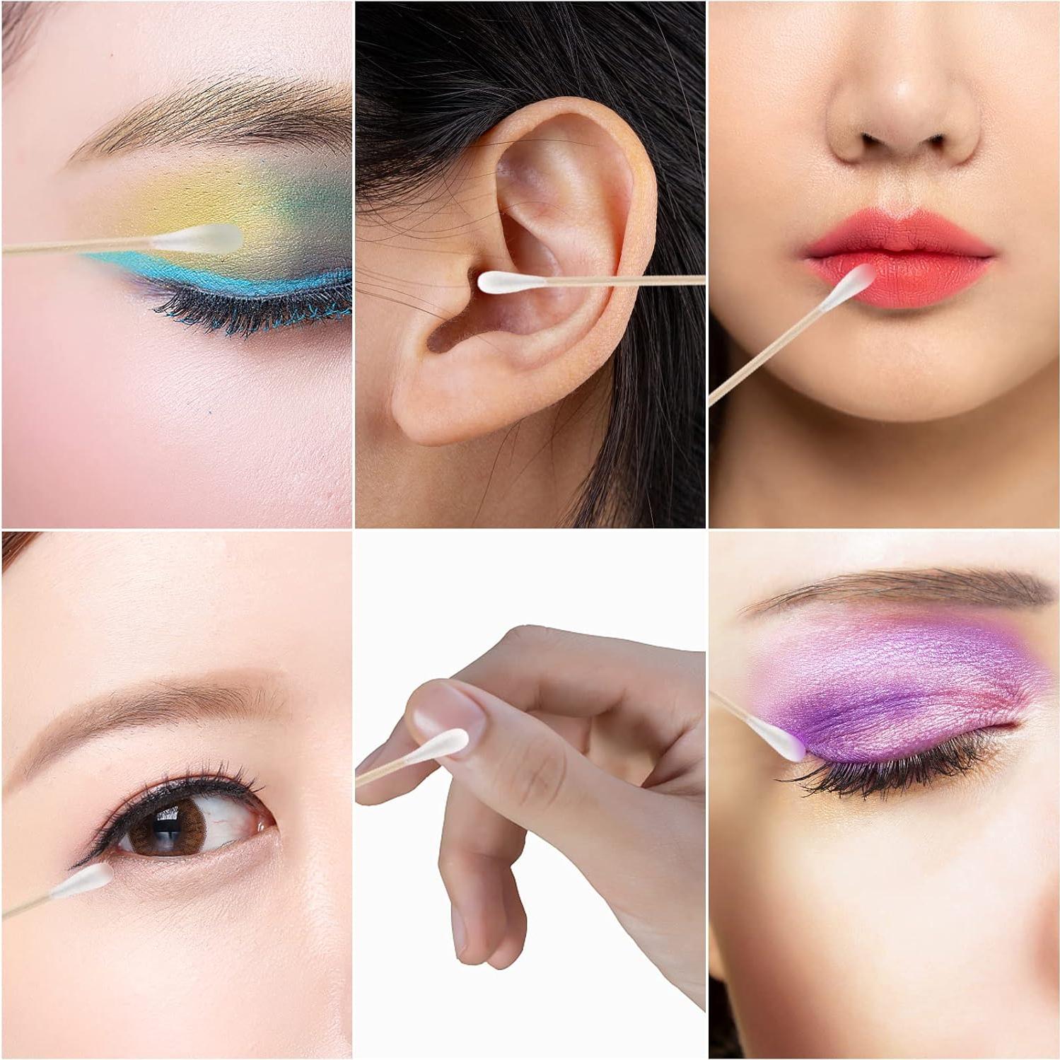 Bastoncillos de Algodón BTYMS 400 Unidades 15.24 cm Madera