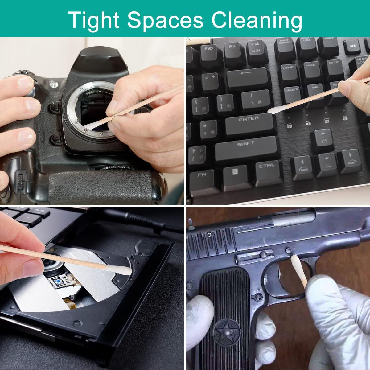 Bastones de Algodón Extra Largos 15.24 cm EYXFORMULA - 600 PCS