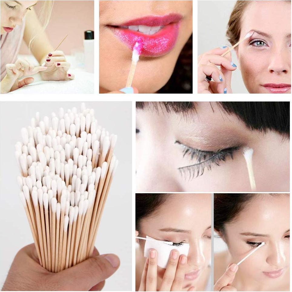 Bastones de Algodón Extra Largos 15.24 cm EYXFORMULA - 600 PCS