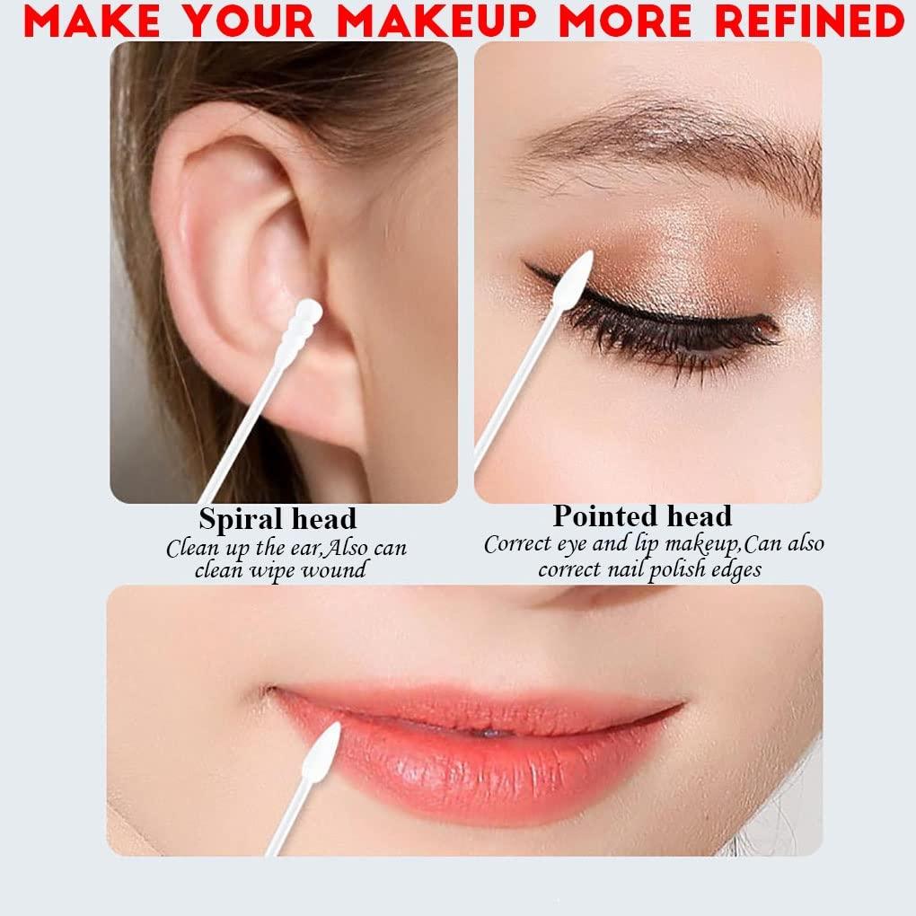 Hisopos de Algodón Puntiagudos Cayxenful 800 Piezas