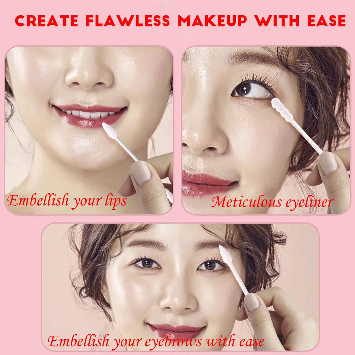 Hisopos de Algodón Puntiagudos Cayxenful 800 Piezas