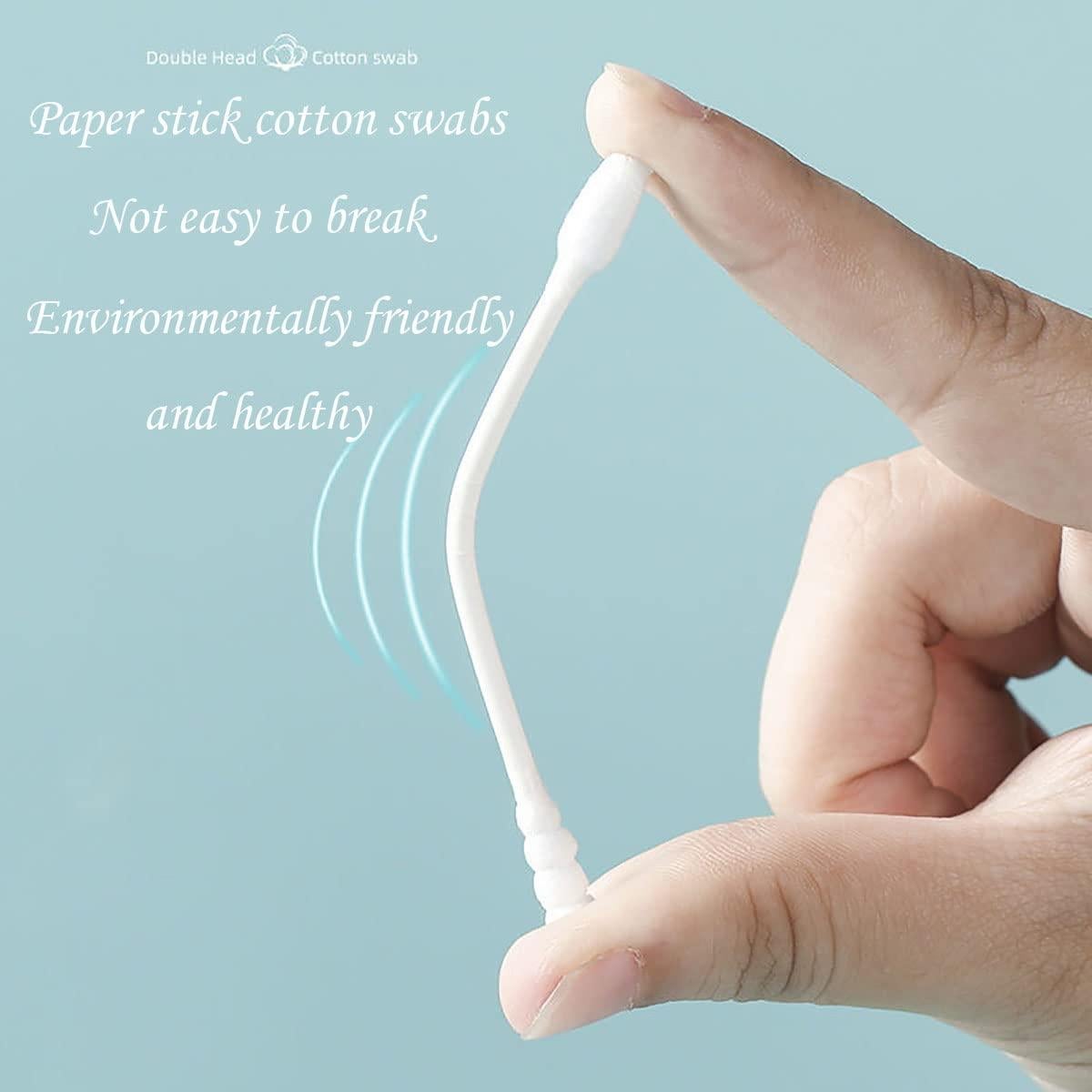 Hisopos de Algodón Puntiagudos Cayxenful 800 Piezas