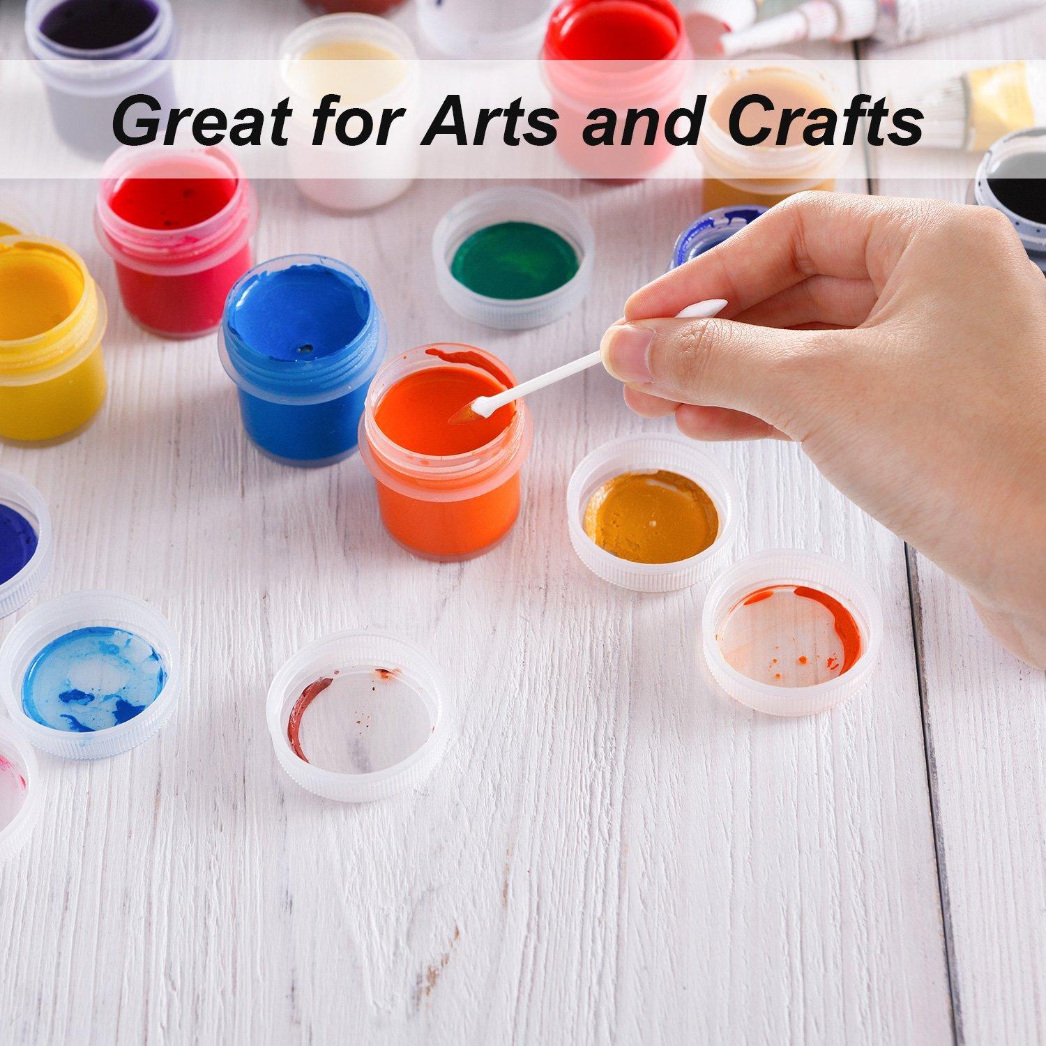 Bastones de Algodón Doble Punta Pangda 400 Piezas 7.8 cm