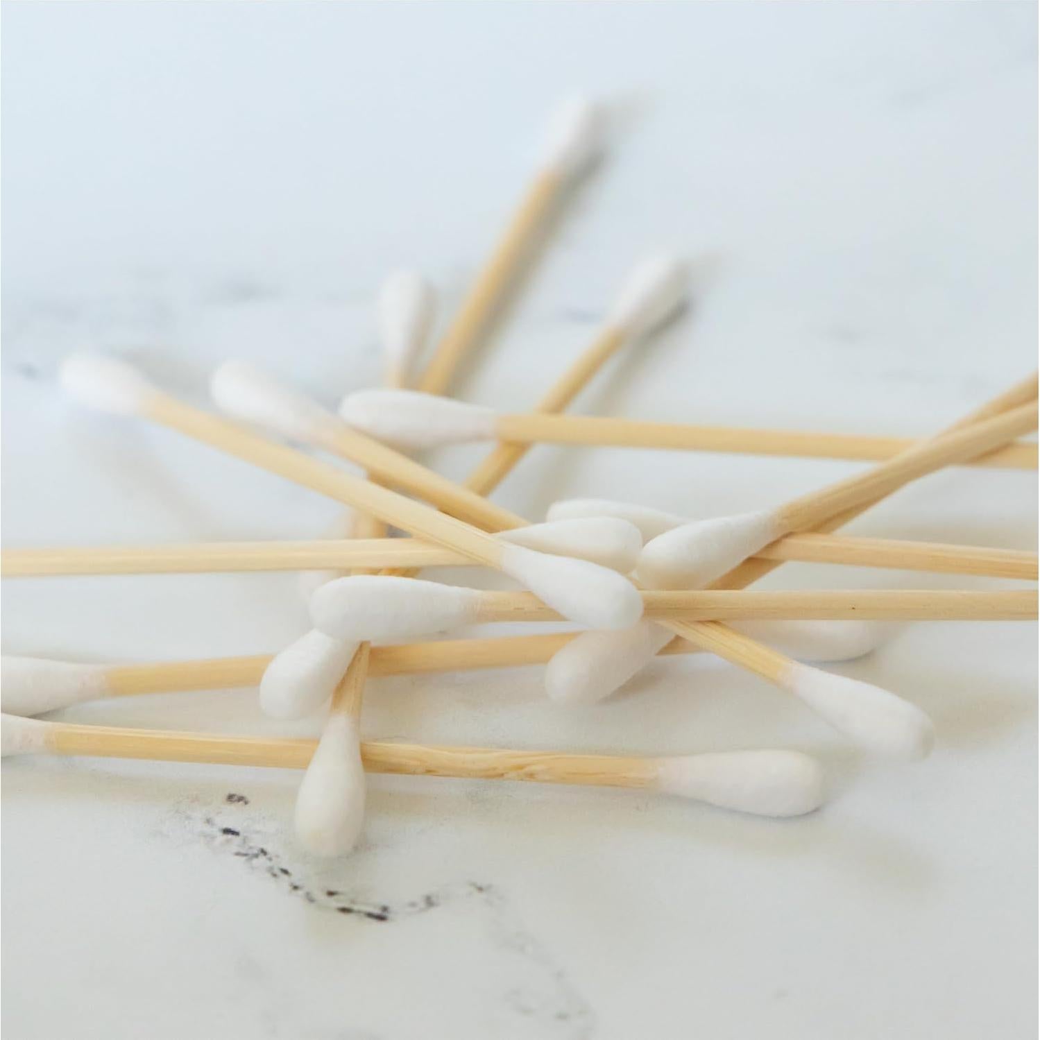 Bastoncillos de Algodón de Bambú The Humble Co. 600 Unidades