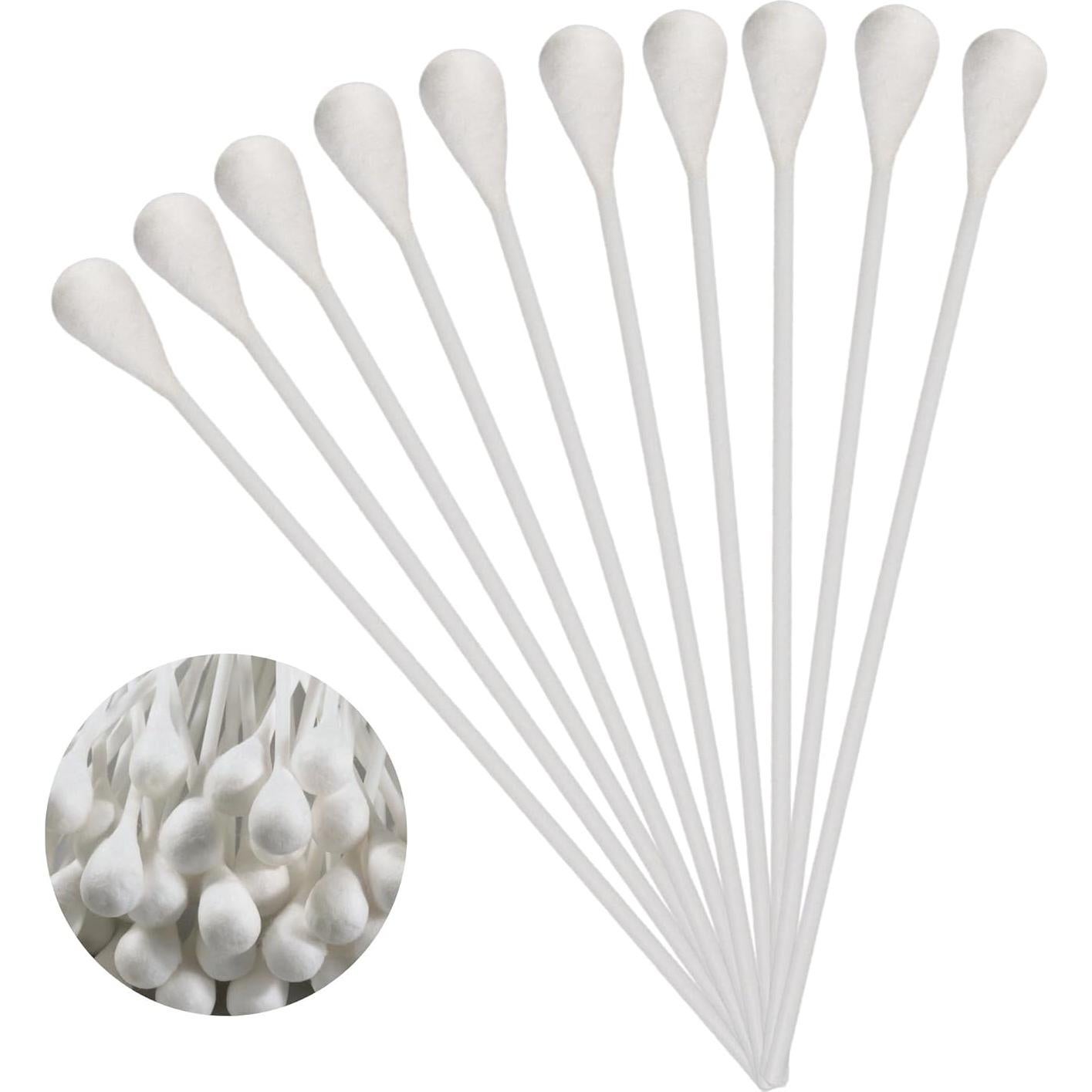 Hisopos Extra Largos Vakly 20 cm - Paquete de 100 Unidades