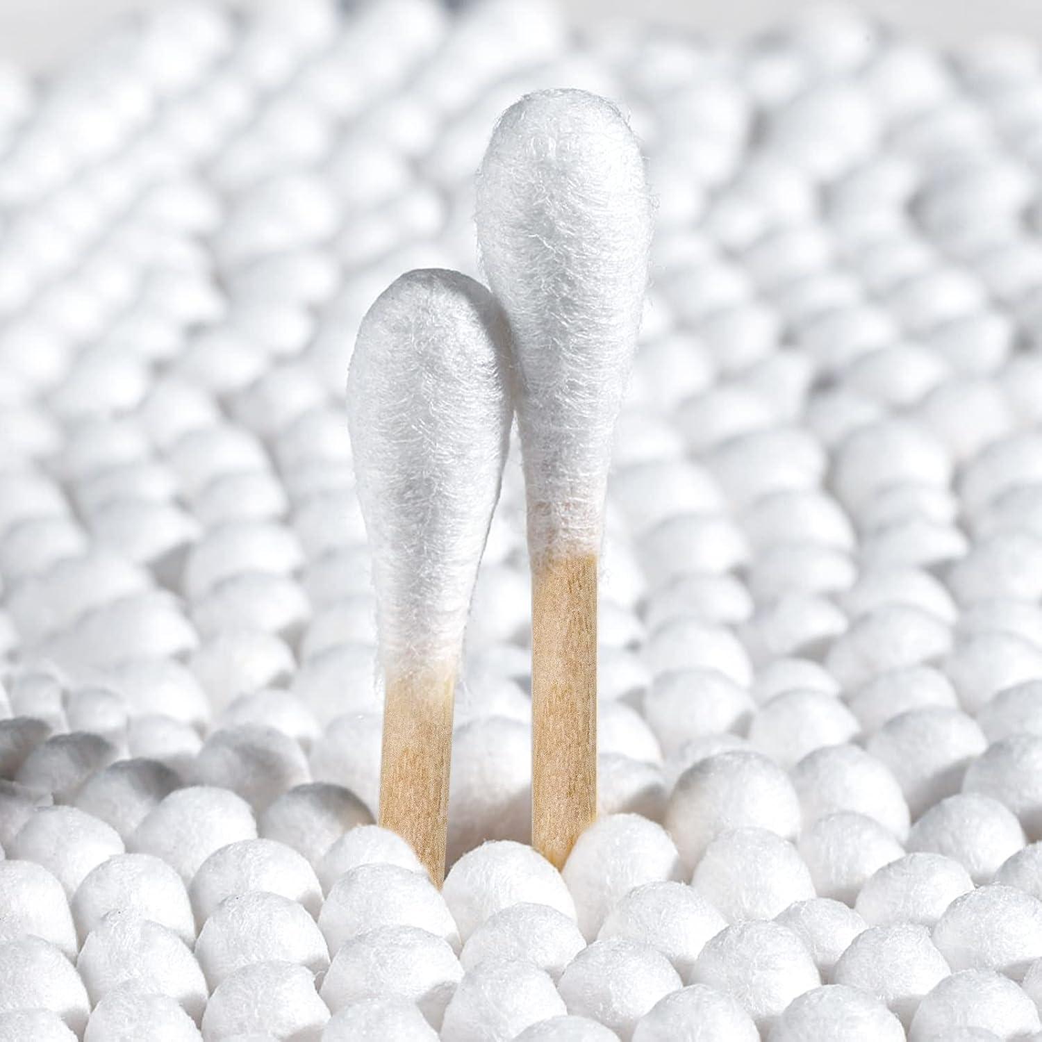 Hisopos de Algodón de Bambú Bcowos 800 Unidades 7.62 cm