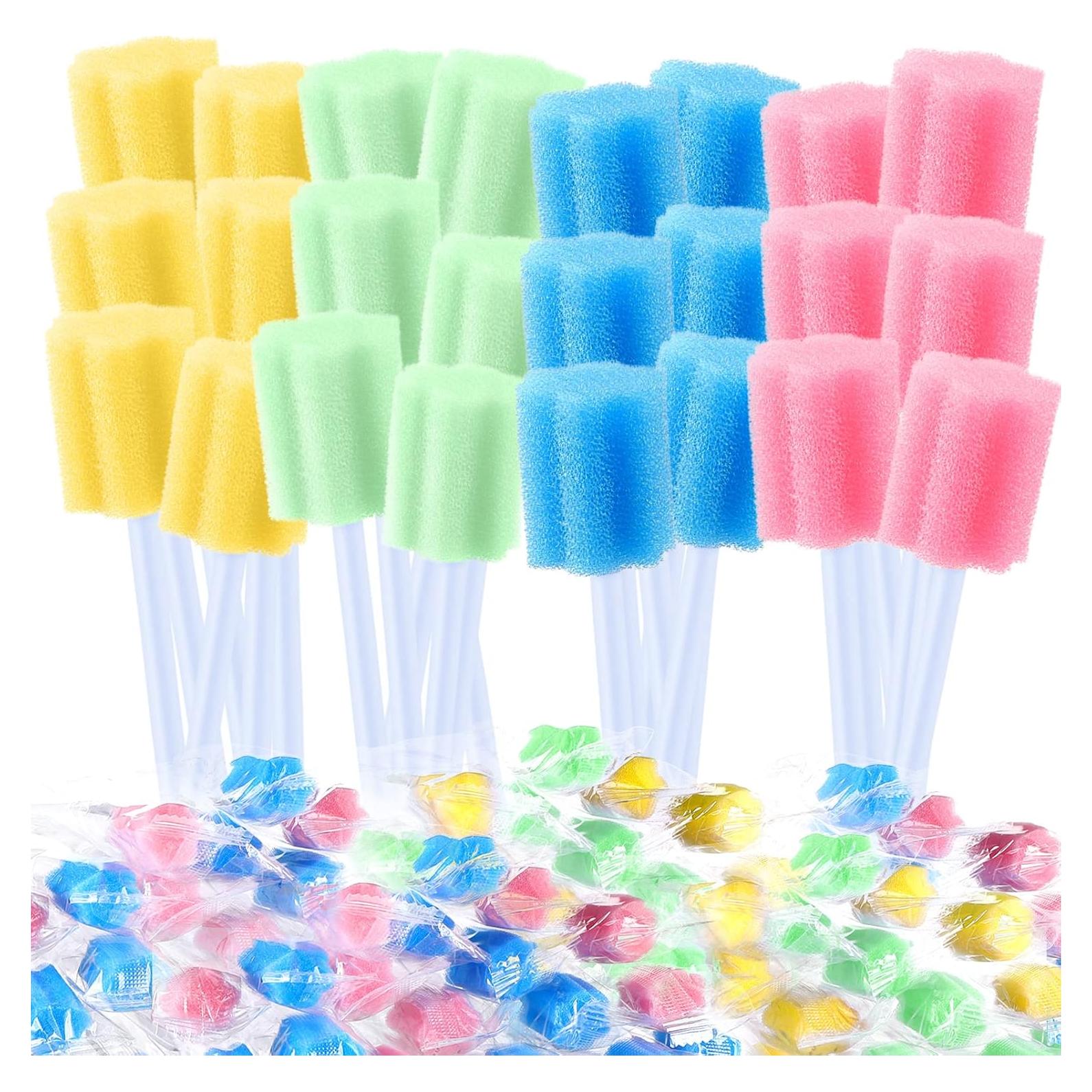 Bastoncillos Orales Desechables TrelaCo 500 Pcs Multicolor