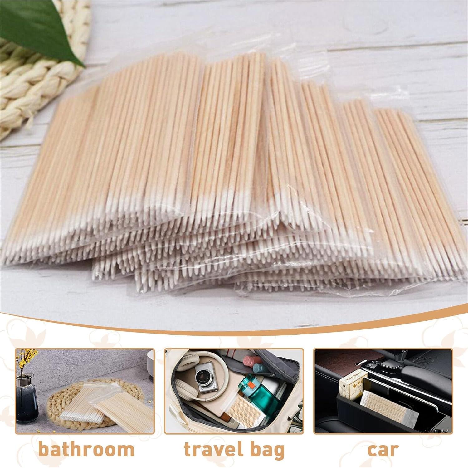 Bastoncillos de Algodón Fenshine 1000 Pcs Punta Fina