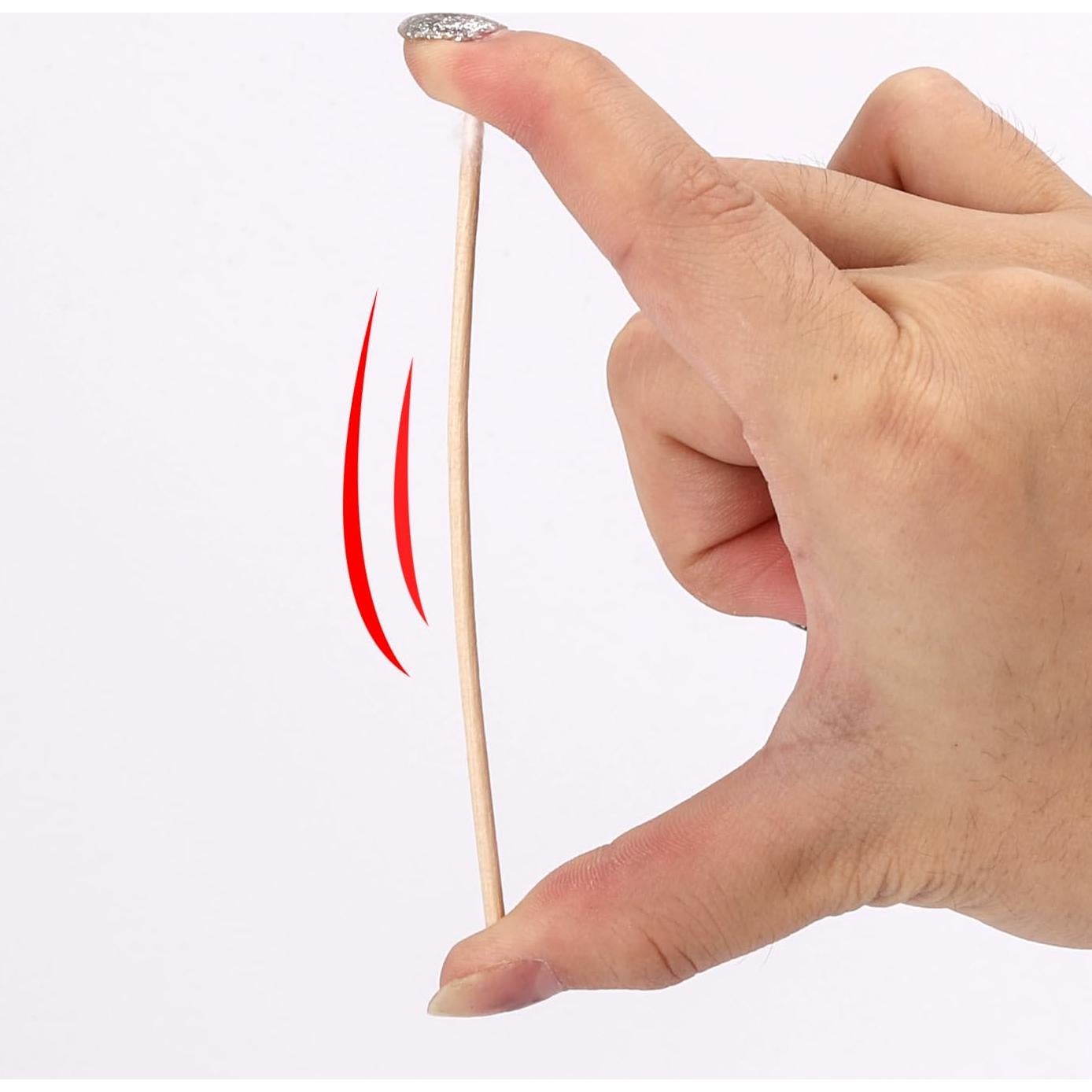 Hisopos de Algodón de Precisión BTYMS - 1200 Contenidos 10.16 cm