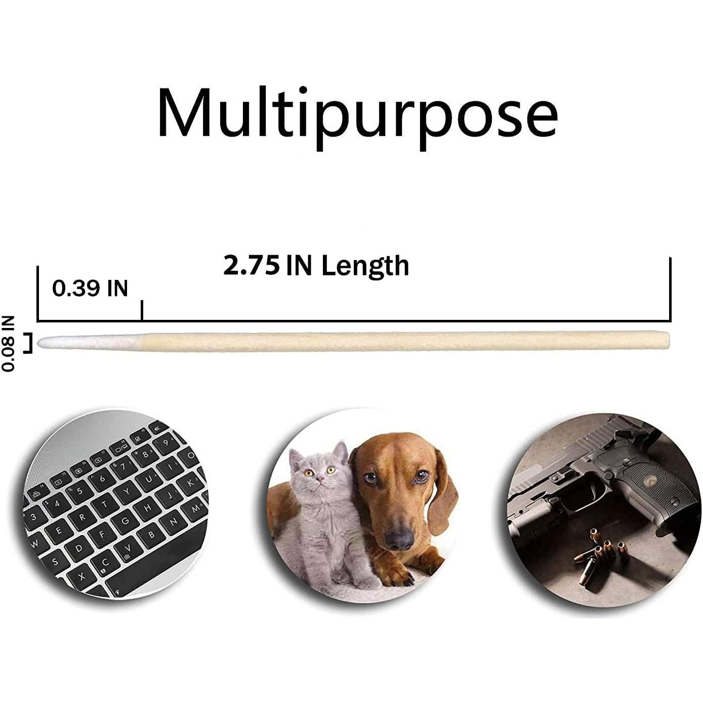 Bastones de Algodón Precisión 2.75" COTTON - 1600 Piezas