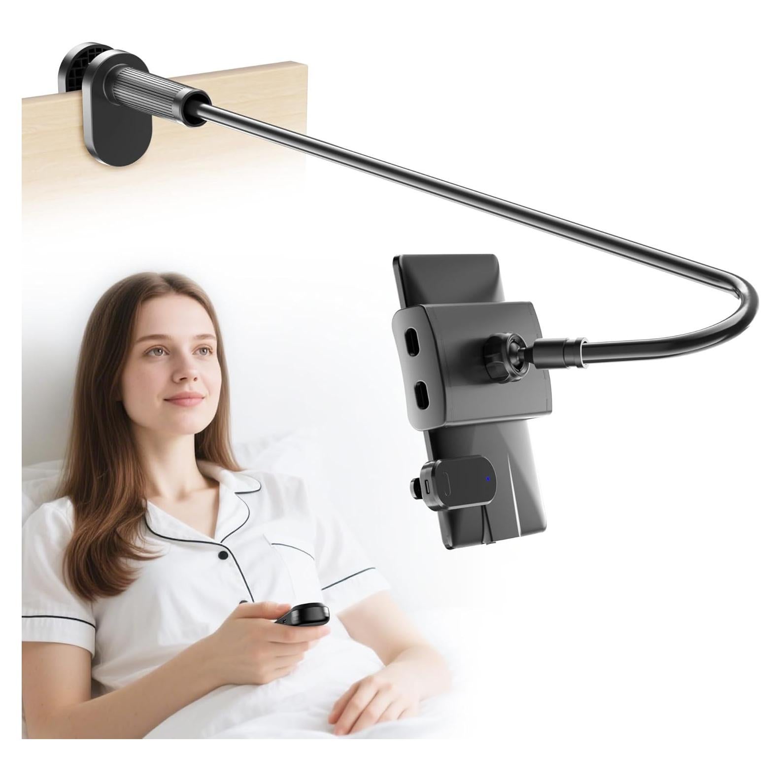 Soporte para Tableta con Cuello de Ganso Kefotic K2 Negro