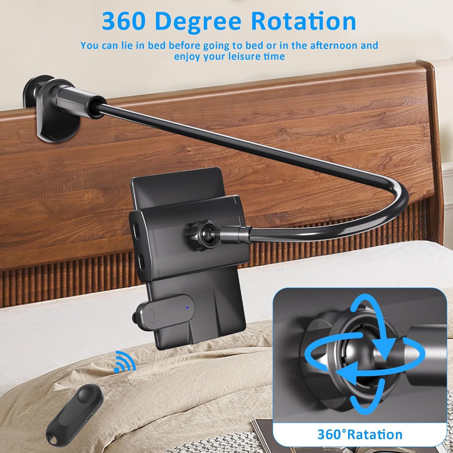 Soporte para Tableta con Cuello de Ganso Kefotic K2 Negro