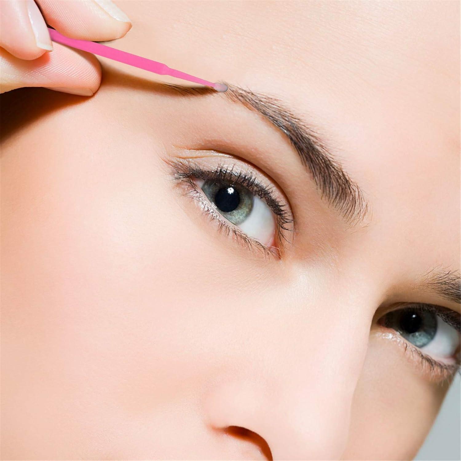 Bastones de Algodón Micro Tifanso 400 PCS Rosa para Maquillaje