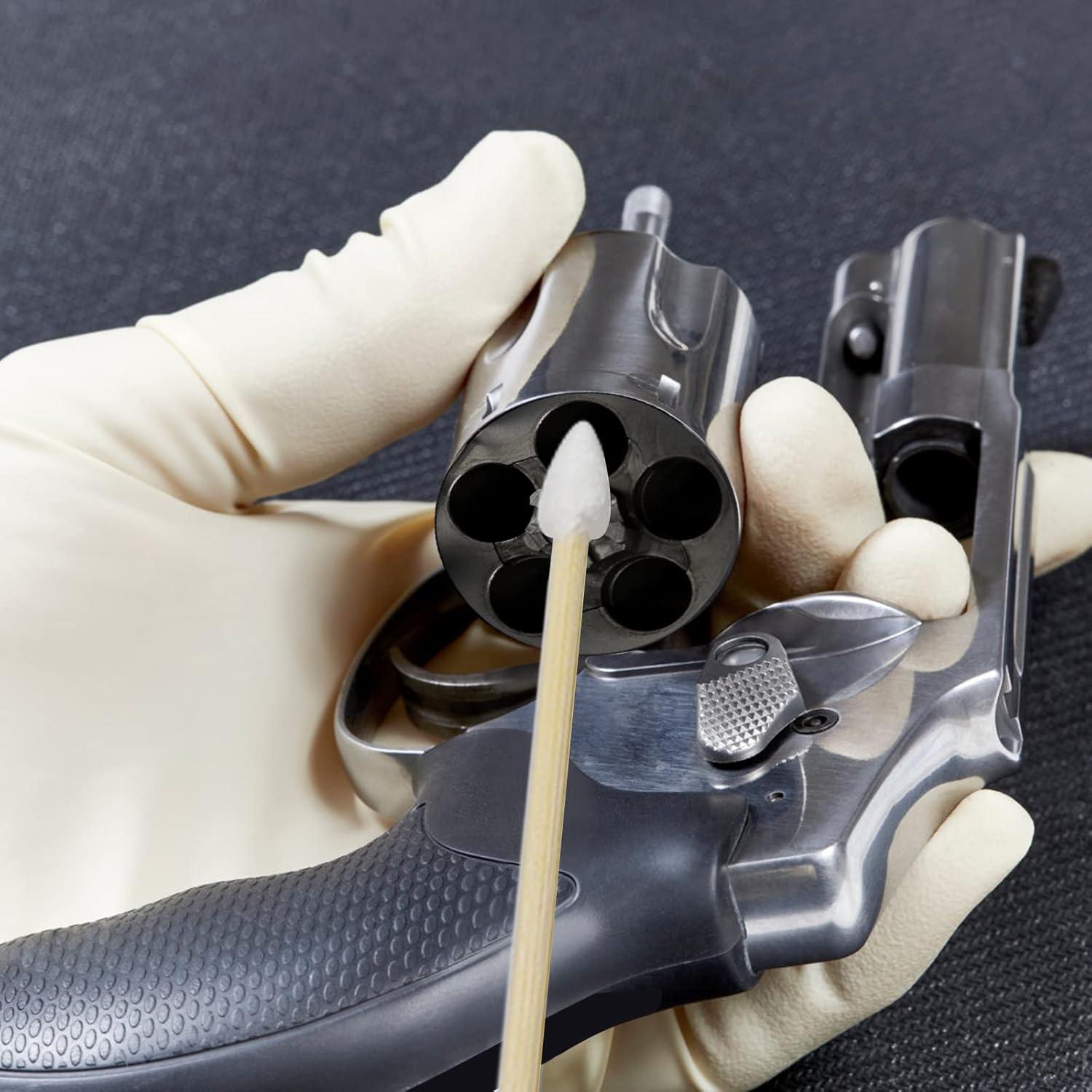 Bastones de Limpieza de Armas 400PCS Doble Punta 15.24cm