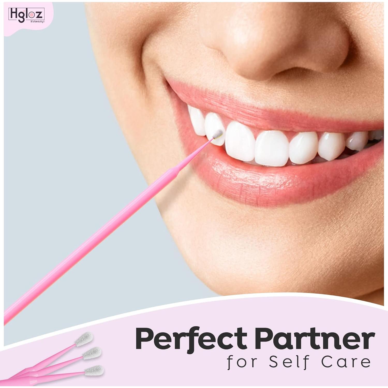 Micro Aplicadores de Pestañas HGLOZ Paquete 500 Rosa 2mm