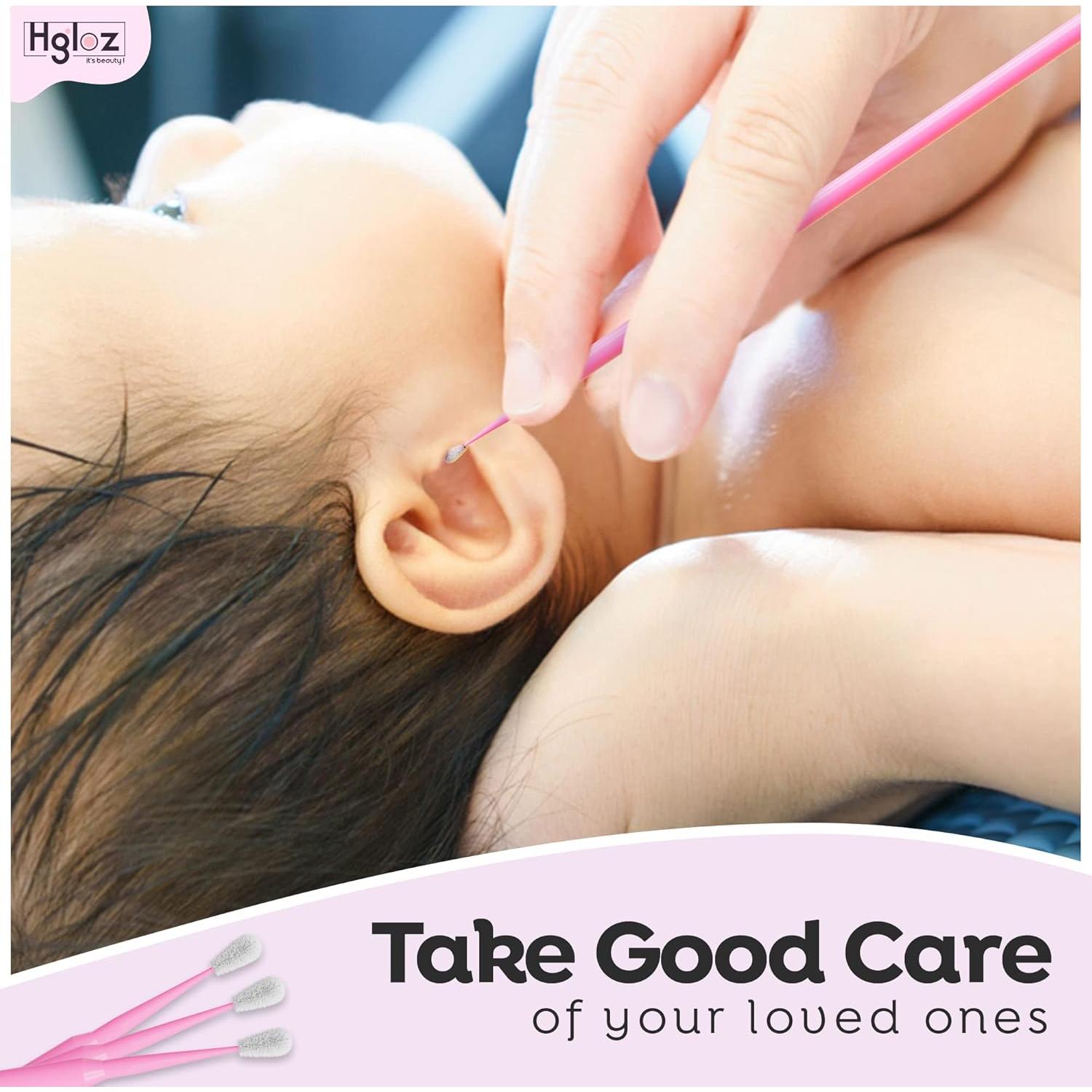 Micro Aplicadores de Pestañas HGLOZ Paquete 500 Rosa 2mm