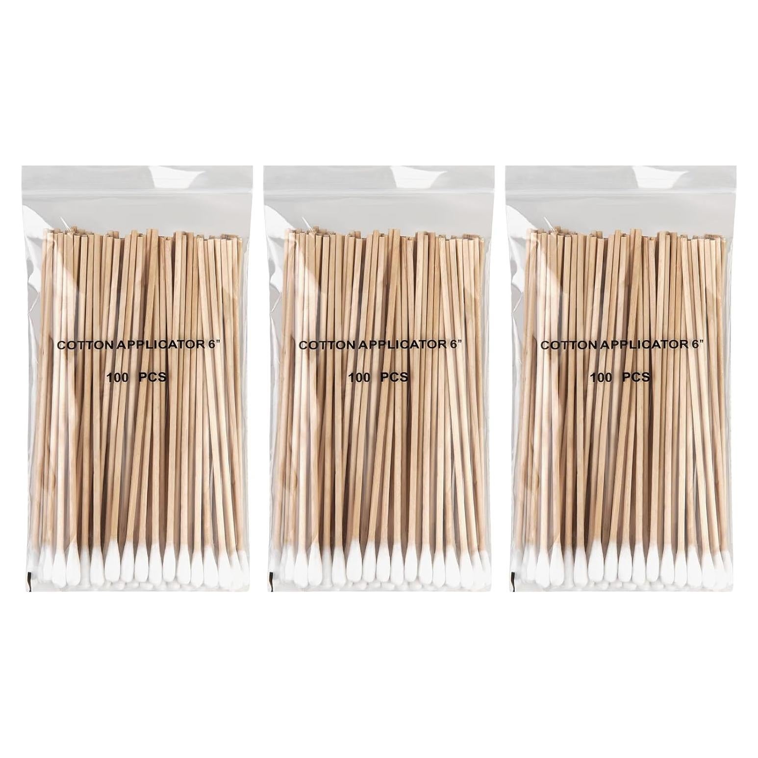 Bastones de Algodón Vaincre 300pcs 15cm Punta Precisa