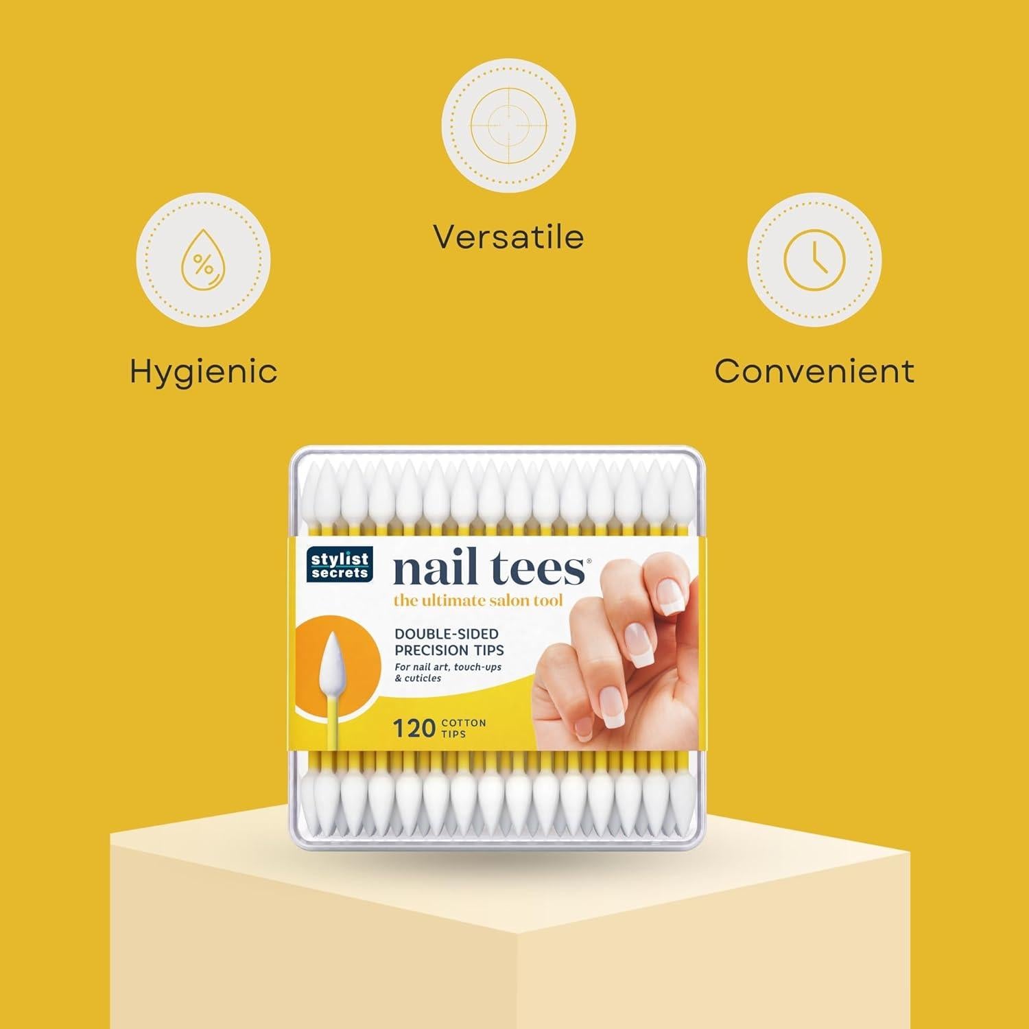 Puntas de Algodón Fran Wilson 120 Unidades - Aplicadores Doble Punta