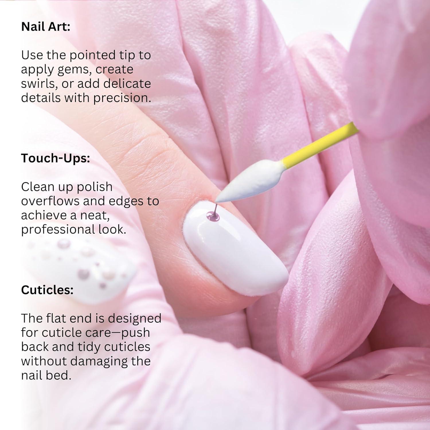 Puntas de Algodón Fran Wilson 120 Unidades - Aplicadores Doble Punta