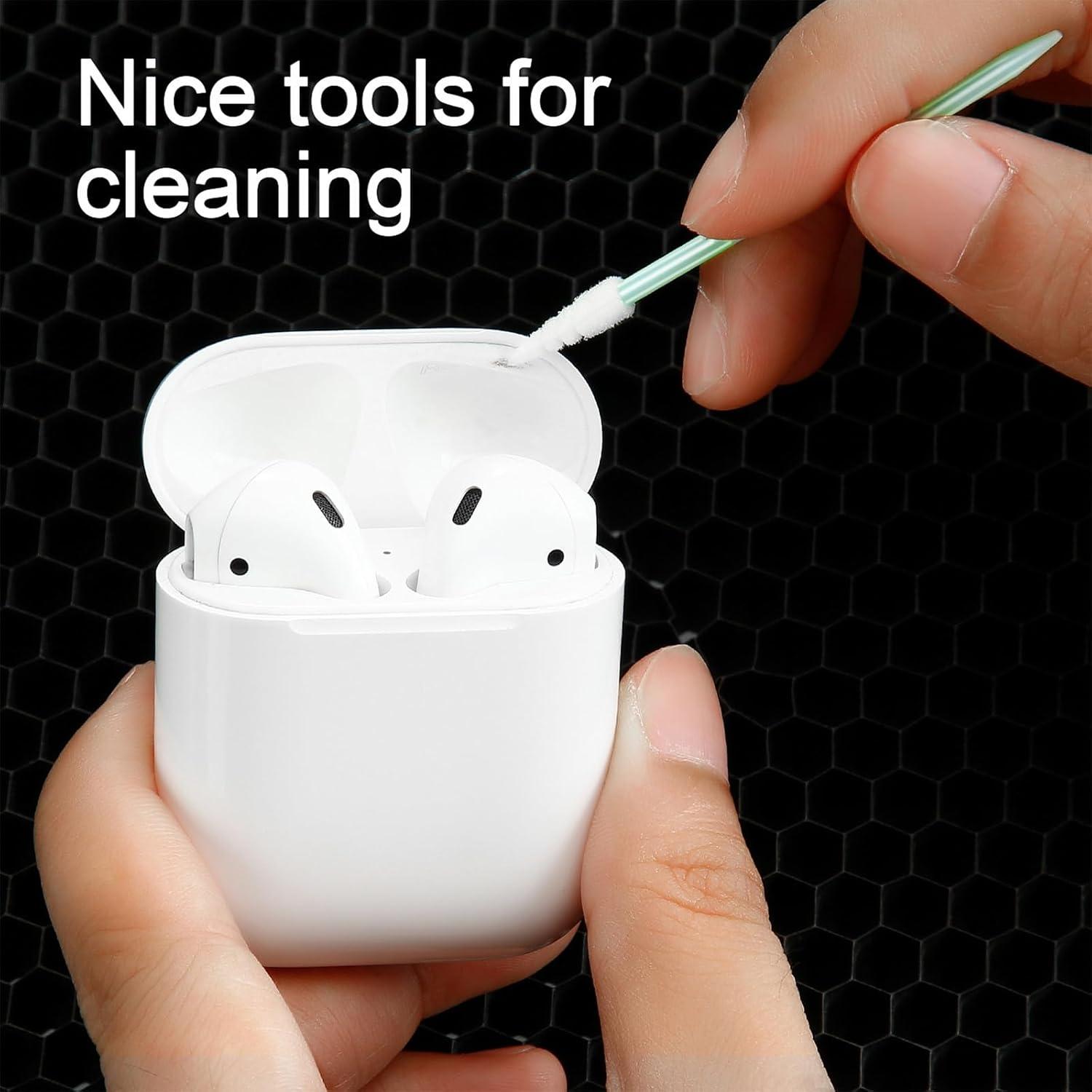 Chinco 200 Hisopos de Limpieza Espuma 65mm Verde para Electrónica