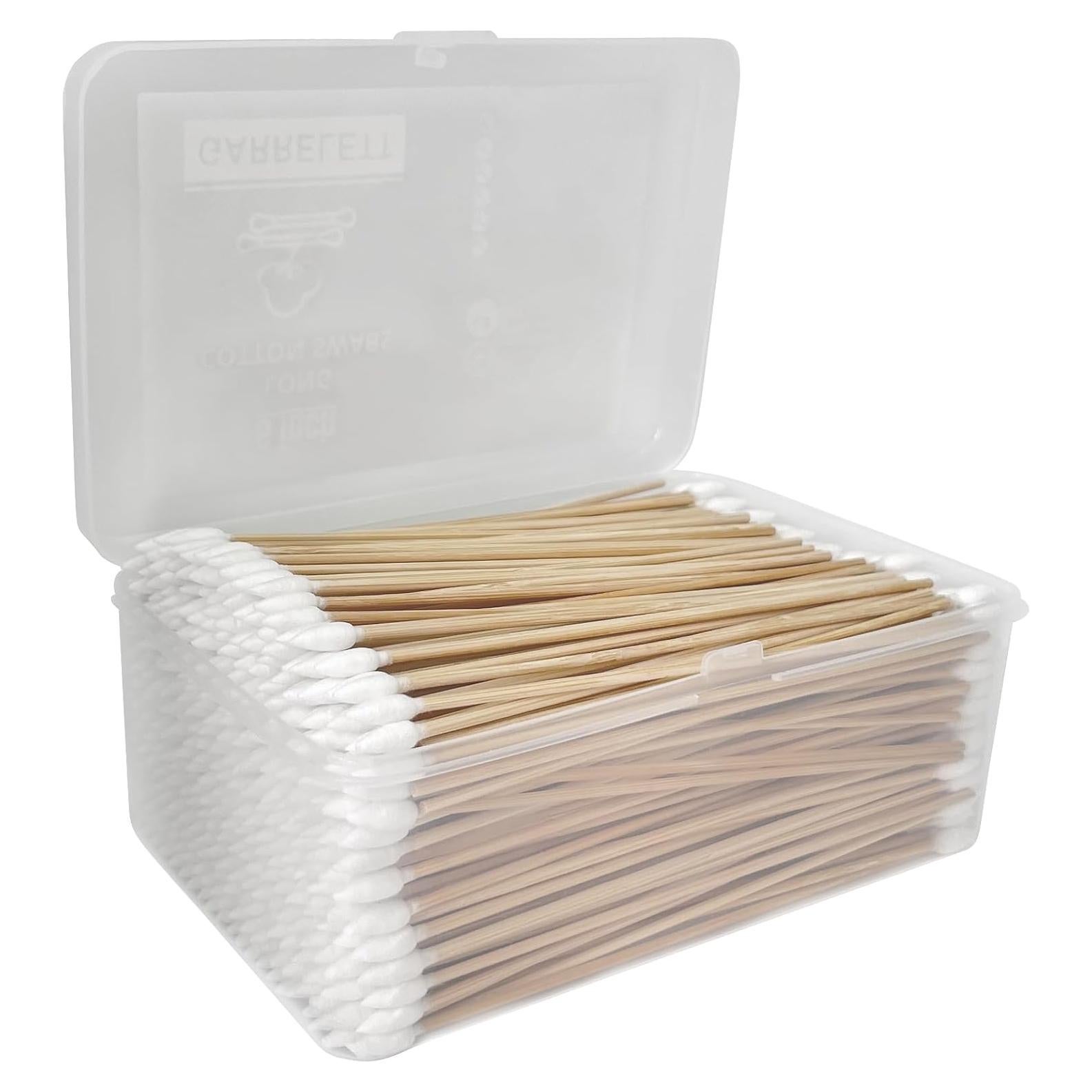 600 Bastones de Limpieza de Precisión Garrelett 15.24 cm Algodón