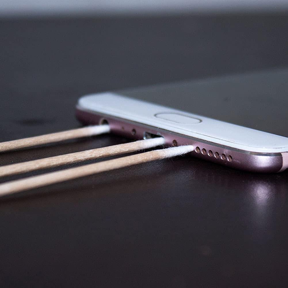 Hisopos de Algodón BlingKingdom 400pcs Punta Pequeña