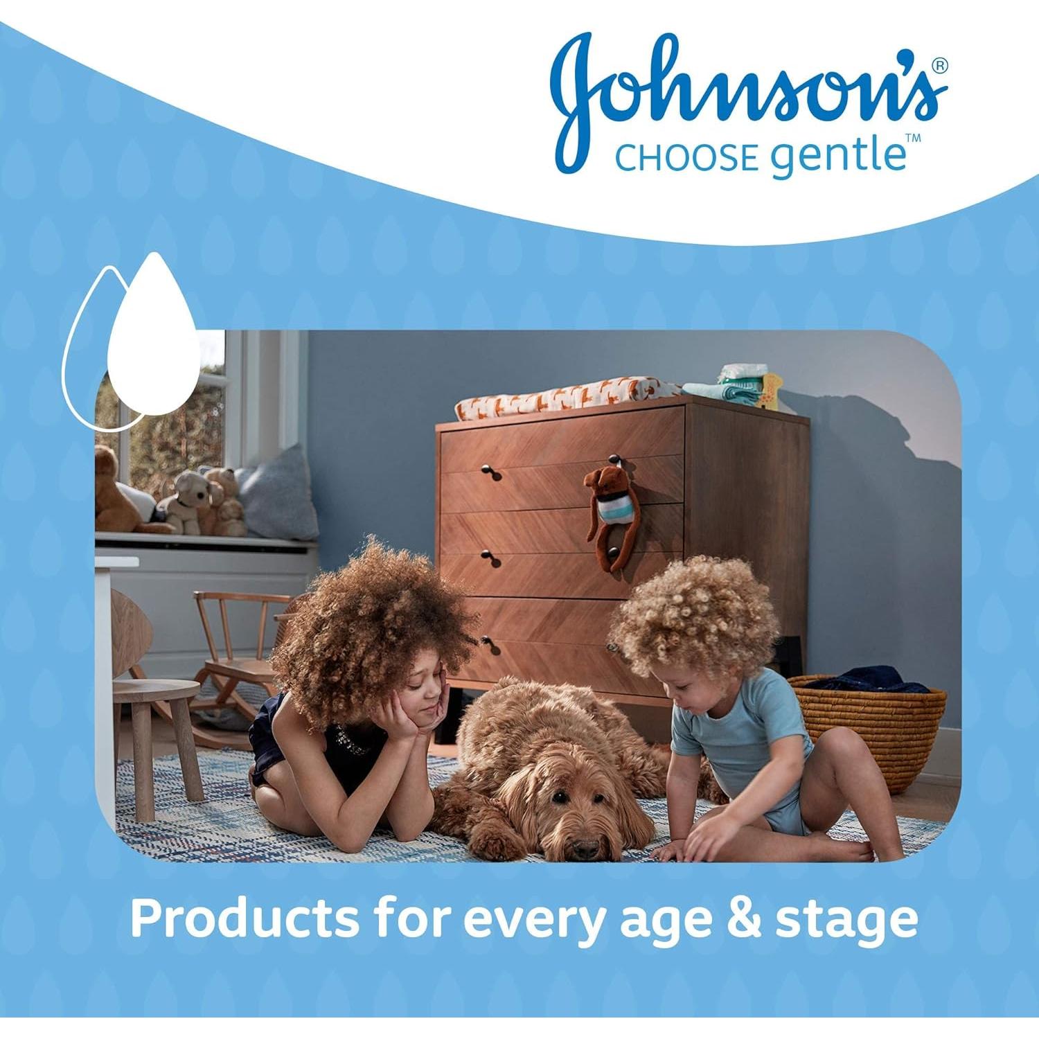 Bastones de Algodón Johnson's Baby 200 Unidades - Puro y Suave