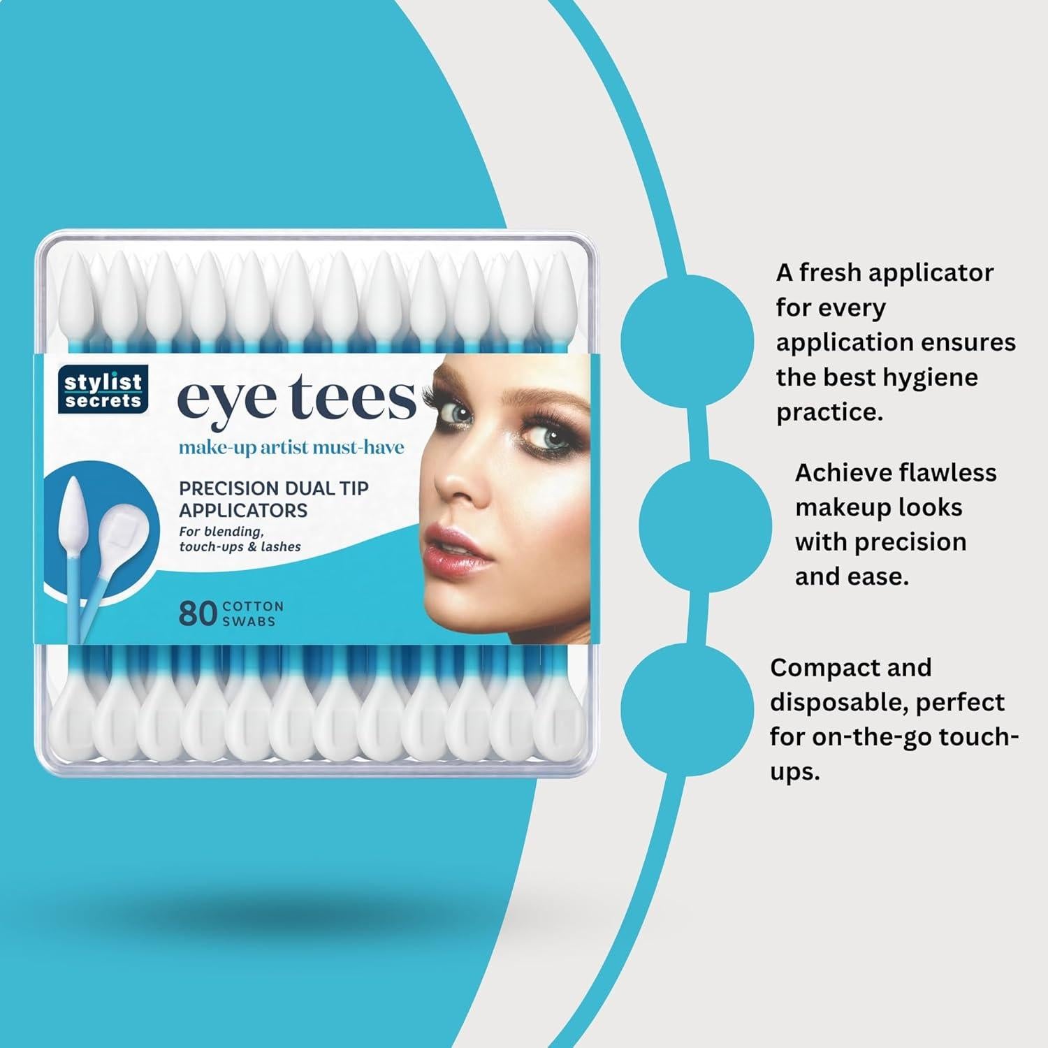 Bastones de Algodón Fran Wilson 80 Unidades Doble Cara