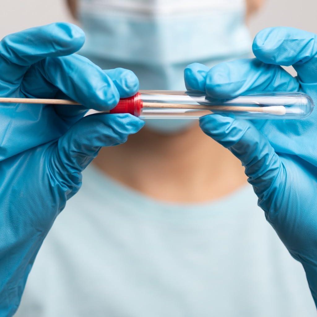 Aplicadores de Algodón Estériles Vakly 15.24 cm - 200 Unidades